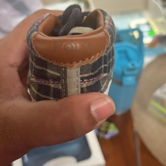 Polo Ralph Lauren baby boy shoes size 2 - Picture 5 of 6